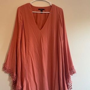 Mini long sleeve dress